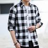 Men's Winter Warm Long Sleeve Plaid Shirts Flannel Fur Lined Thick Formal Shirts Fleece Casual Shirt for Men Dress Shirts