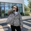 Hooded Puffer Coat Outwear Winter Fashion White Duck Down Short Jacket Women Thick Warm Loose Cocoon Type