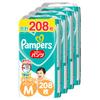 [Pants M Yes Size] Pampers Diaper Smooth Care (5~10kg) 208 Sheets (52 Sheets X 4 Packs) Case Item