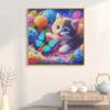 Full Diamond Embroidery Cat Animal New 2024 Painting Butterfly Cross Stitch Kits Cartoon Mosaic Flower Handmade Gift