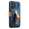 For Honor 400 Pro 5G (Global) Case Wallet Retro Leather Phone Cover with Wristband Kickstand