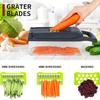 16 In 1 Multifunctional Vegetable Chopper Slicer Shredder With Basket Fruit Slicer Potato Shredder Grind Gadgets Kitchen Tools