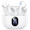 Earphones Bluetooth Wireless Earphones 48 Hours Playtime Heavy Bass LED Display IPX7 Waterproof Bluetooth Instant Connection Bluetooth Earphones Rapid