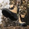 Hiking Shoes Men Shoes Outdoor Lace-Up Breathable Comfortable Casual Ankle Boots Men Anti-Slip Shock-Absorbing Combat Boots Men