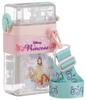 Skater Square Water Direct Shoulder Strap Disney 2-Way Bottle, 600ml, Straw, Drinking, Cover, Included, Princess, Girls, PSQW6-A