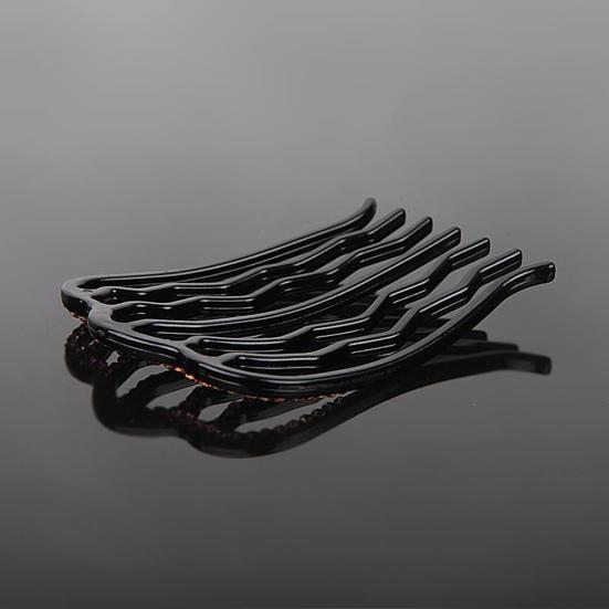 Hair Comb Cubic Zirconic Stable Waved Anti-slip Lightweight Hair Decoration Decorative Smooth Hair Bund Comb Hair Styling Tool