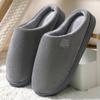 Women Slippers Winter Thick Bottom Non-slip Interior Warm Men's House Slippers