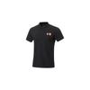 Li Ning Sports Lifestyle Series Logo Patch Pullover Polo Shirt Men Tops Black APLT065-3