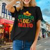 Womens Cinco De Mayo Shirt Mexican Fiesta Tshirt Sombrero 5 De Mayo Party Unisex Crewneck Streetwear New Style Hot Sale Tops