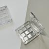 9 Grids Empty Eyeshadow Case Palette Eye Makeup Storage Dish For Women Girls Makeup Beginners Diy Eye Shadow Tool
