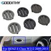Dashboard Left Right Air Conditioner AC Vent Grille Outlet Round Cover Panel For BENZ E Class W212 2009-2015 E200 E300 E350