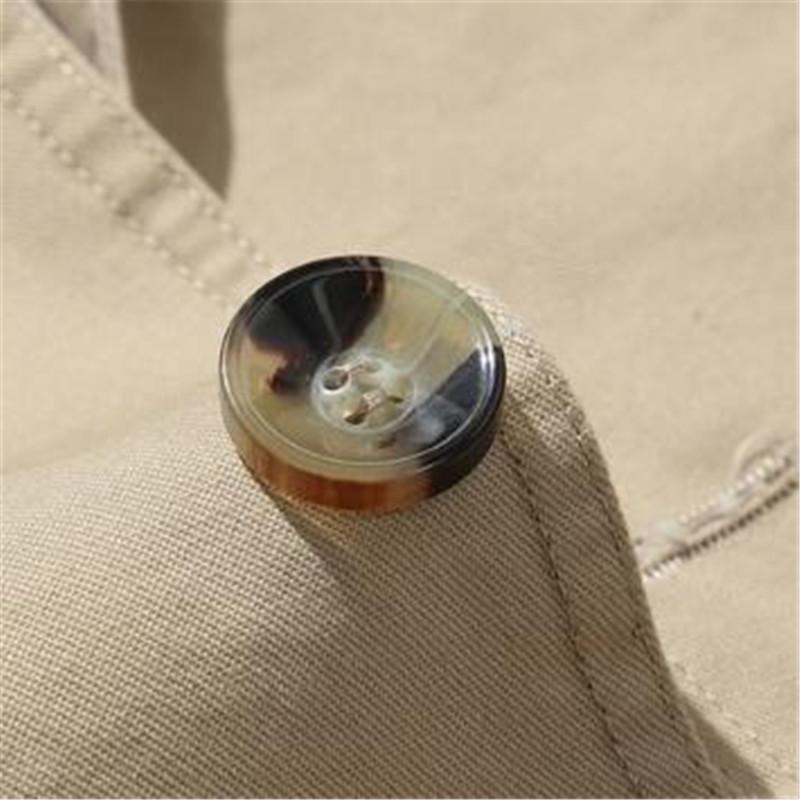 Autumn and Winter Business Casual Men's Cotton Long-sleeved Windbreaker Jacket