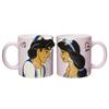Disney "Aladdin" Jasmine & Aladdin Kissing Pair Mugs 300ml (san2577)