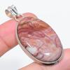Natural Dolomite Gemstone 925 Sterling Silver Jewelry Pendant 2.13" L1H62