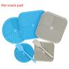 Square Silicone Dog Licking Mat with Suction Cup - Slow Feeder and Shower Distraction Pet Mat