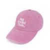 Net Social Club OG LOGO PEACH PIGMENT CAP (PINK)