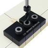 3in1 Woodworking Doweling Jig Kit 6/8/10mm Drill Guide Locator Adjustable Drilling Guide Puncher Locator Carpentry Tools