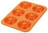Silicone Donut Wave CAKE MATE Mold, 6-Cavity, Pattern, DL-5982