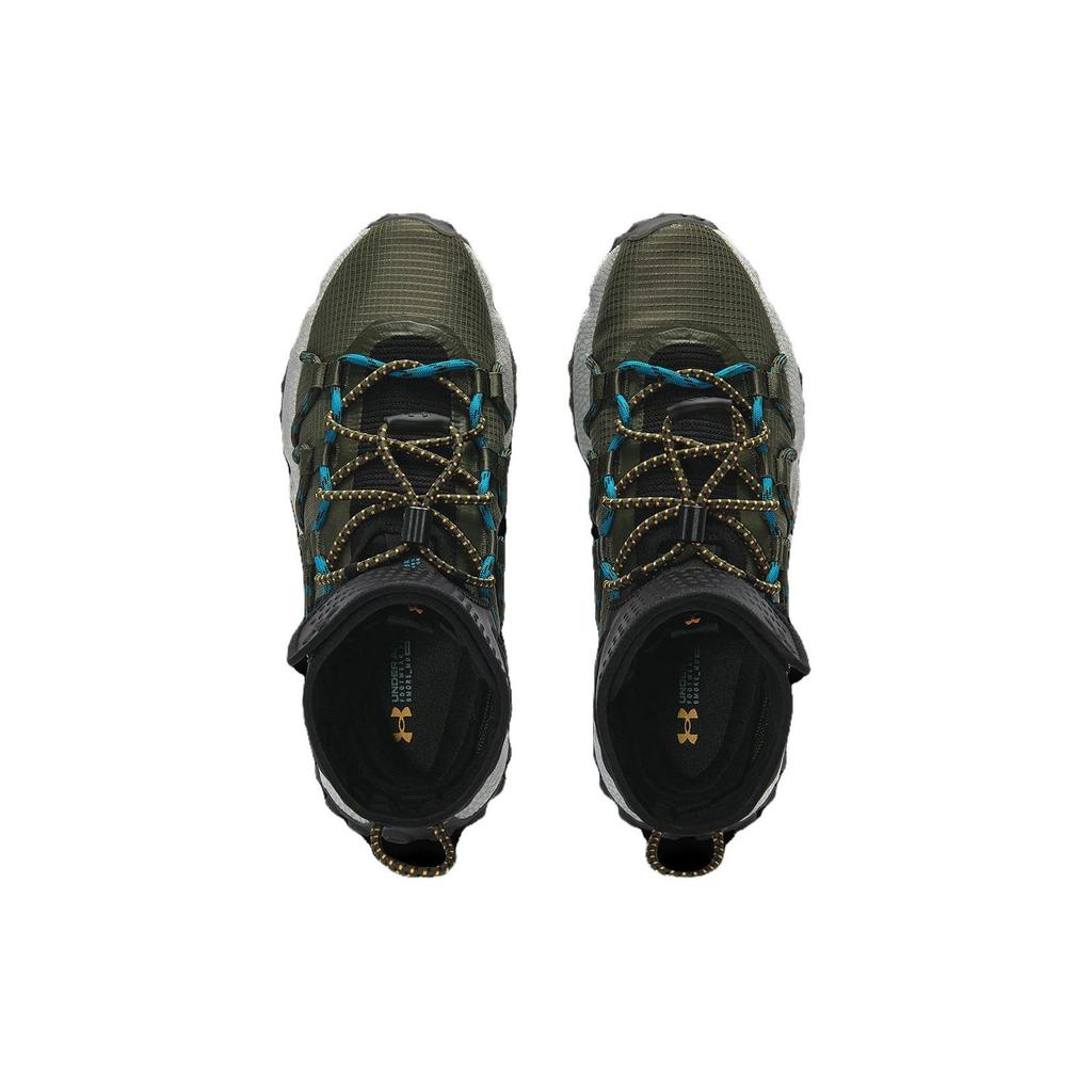 Under Armour HOVR Summit Fat Tire Cuff Marine OD Green Unisex Sneakers Black 3022945-302