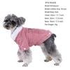 Winter Dog Clothes Thickened Lamb Velvet Puppy Outfit Hooded Soft Fleece Warm Jacket for Small Middle Dog Cat Coat With D-ring