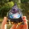 Natural Cristal Stone Orgone Energy Healing Reiki Chakra Multiplier Pyramid
