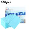100pcs Sets Floor Cleaning Sheet Mopping Artifact Wooden Floor Tile Cleaner Decontamination Fragrance Cleaning Liquid Mopping Cleaning Sheet