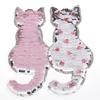 Applique Clothes Patch Stickers Reversible Change Color Embroidery Accessories Crafts Sewing Cat