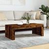 VidaXL Coffee Table Smoked Oak 102x50x36 Cm Engineered Wood 823371