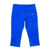 Nike Breathable Quick-Dry Stretch Seven-Point Sports Pants Women Bottoms Blue 644889-480