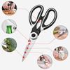 Kitchen Scissors Stainless Steel Multifunctional Kitchen Household Scissors Bone Scissors