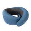 U-Shaped Memory Foam Travel Neck Support Pillow - Portable and Storable Snail Design