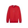 Logo Design Casual Round Neck Long Sleeve Sweatshirt Men Sweatshirt Racing-Red 623802-02