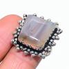 Botswana Agate Handmade 925 Sterling Silver Jewelry Ring Size 8.5 G6K68