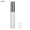25pcs 10ml Empty Clear Lipgloss Bottle Tube Makeup Cosmetics Refillable Bottle Eyelash Growth