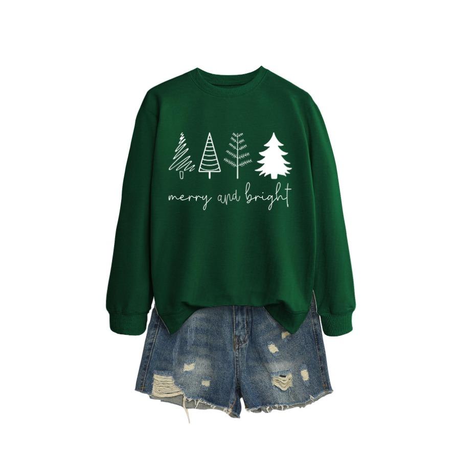 New Creative Fashion Sweatshirt Autumn Women's Sweatshirt Autumn and Winter Women's Thickened Sweatshirt Jacket Winter Large Size Sweatshirt