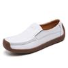 Women's Flat Shoes Versatile Women's Loafers Spring Soft Sole Casual Shoes Plus Size Genuine Leather Women's Shoes