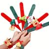 Christmas Clapping Bracelet Accessories Creative Party Gift Clap Ring Bounce Snap Hand Ring Bracelets for Friends Holiday Decor