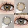 Contact Lenses 0~-8.00 Degree for Eyes Myopia Colored Contact Lenses with Natural Prescription Lens