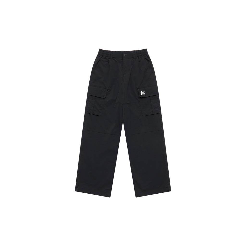 New MLB New York Yankees Basic Collection SS25 Cargo Pants Unisex Black 3AWPB0953-50BKS
