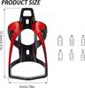 Bike Bottle Holder Lightweight Bike Water Bottle Cage Durable PC Bicycle Bottle Holder Cycling Kettle for Road Bike Mountain Bik