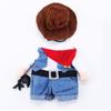 Cat Clothes Funny Cosplay Cowboy Costume For Small Medium Dogs Cats Puppy Outfits Novelty Kitten Dress Up Outfits Pet Supplies