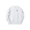 Casual Round Neck Long Sleeve Sweatshirt Men Tops Pure-White 152311730-1