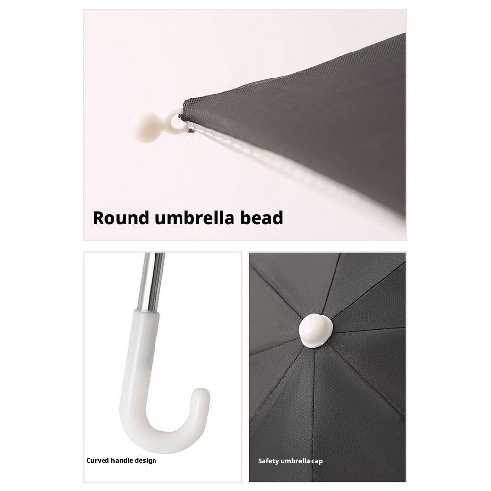 Mini Umbrella For Smart Phone With Suction Cup Holde For Use In Vehicles, Outdoors, And Live Streaming Anti-Glare Sunshade Cover