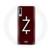 Case for Samsung Galaxy A50 Ozark Season 4 Logo Z White Red Background