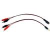 Alligator Clip To 1 Male or Female DC Power Plug Connector Adapter Plug 25CM Test Lead DC 5.5*2.1mm Crocodile Clips Connect Line