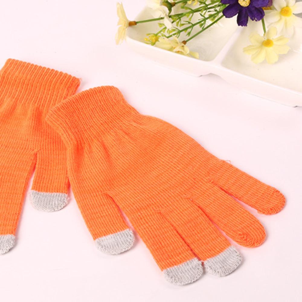 Touch Screen Gloves Smartphone Touch Screen Gloves Women's Knitted Winter Wool Warm Men's Gloves
