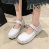 Round Toe Casual Flat Spring and Autumn Women's Shoes 2024  Solid Color Versatile Fashion Solid Color Shallow Mouth Flat Shoes