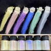 DIY 6Box/Set Mica Powder Grade Pearlescent Pigment Mica Powder for Epoxy Resin Soap Dye Craft Candle Making 10g/Each