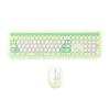 Mofii 110-Key Full-Size Ultra-Thin Wireless Keyboard and 2.4GHz 1200 Action Speed USB Mouse Set, Applicable To Office Laptops