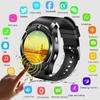 Smart Watch Sleep Tracker Step Count Analysis V8 Clock with Sim Tf Card Sync Notifier Gift